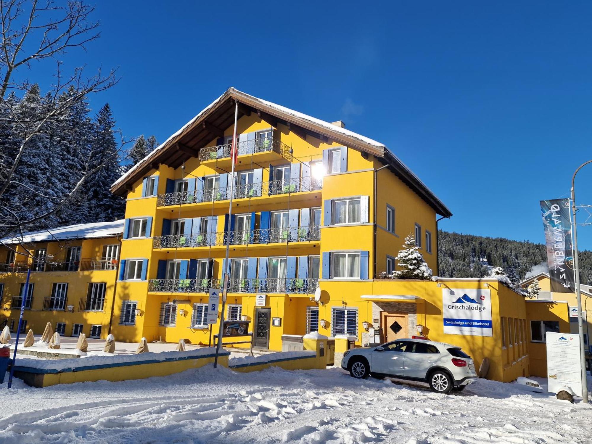 Grischalodge Das Hotel Mit Bergblick Seit 1929 - Schlicht, Preiswert Und Mit Einem Touch Nostalgie Parpan Exteriér fotografie